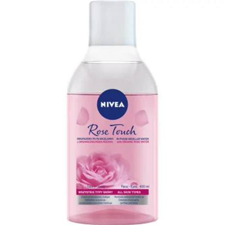 Nivea MicellAir Skin Breathe Micelarny płyn dwufazowy z wodą różaną 400 ml