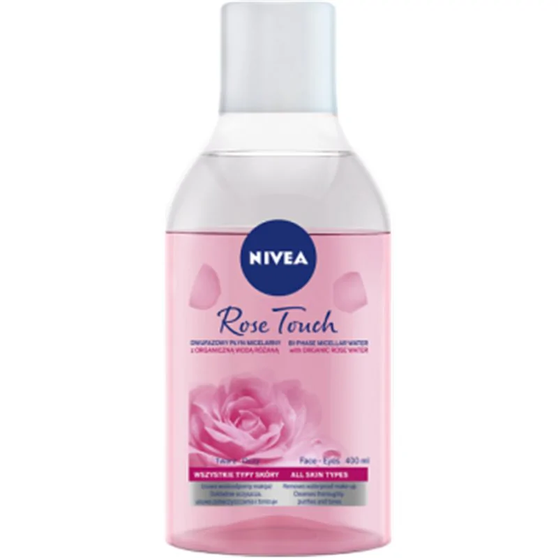 Nivea MicellAir Skin Breathe Micelarny płyn dwufazowy z wodą różaną 400 ml