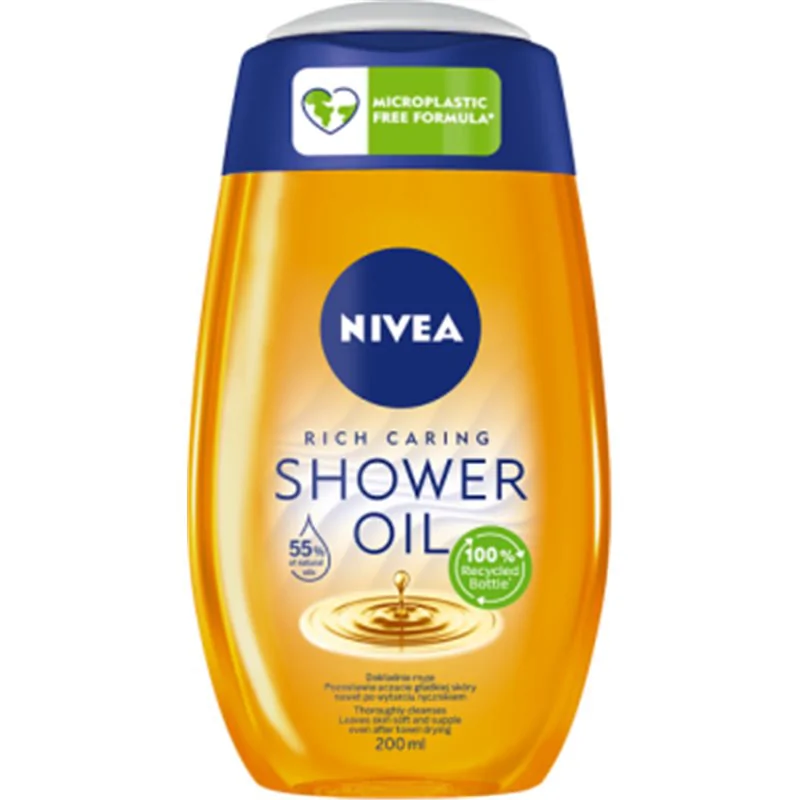 NIVEA Natural Olejek pod prysznic 200 ml