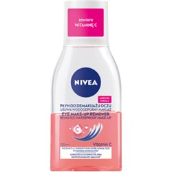NIVEA Pielęgnujący dwufazowy płyn do demakijażu oczu 125 ml