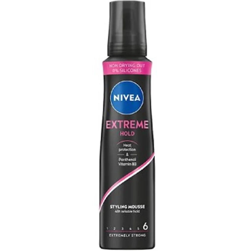 Nivea Styling pianka do włosów Extreme Hold 6 150ml