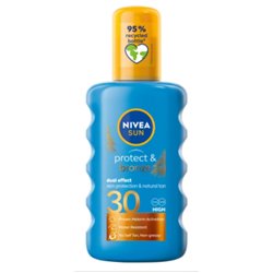 Nivea SUN Protect & Bronze balsam do opalania w spray'u SPF 30 200 ml