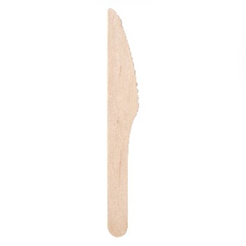 Nóż drewniany 16,5cm 100szt