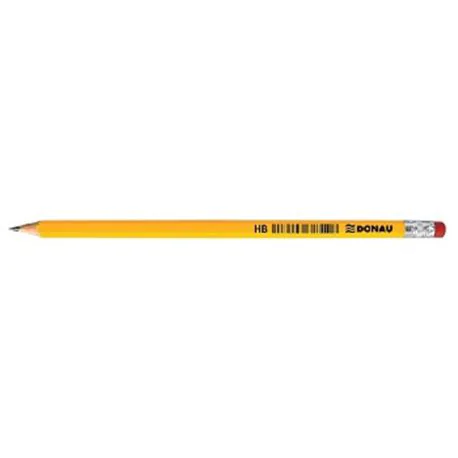 Ołówek z gumką Donau 12szt