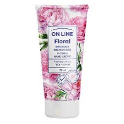 On Line Floral krem do rąk Piwonia & Róża 75ml