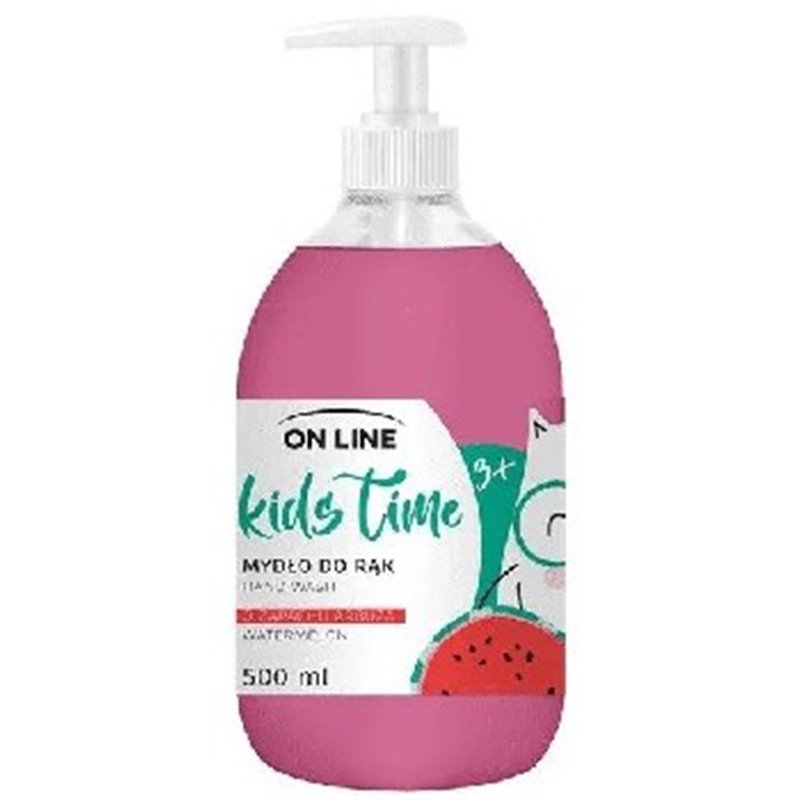 On Line Kids Time mydło do rąk arbuz 500ml