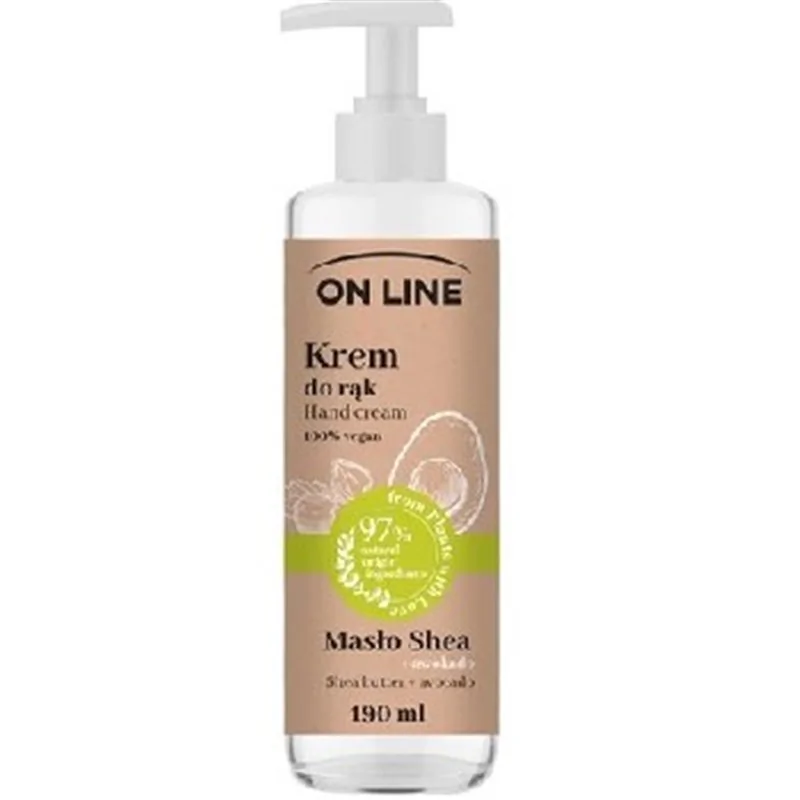 On Line krem do rąk Masło Shea & Awokado 190 ml