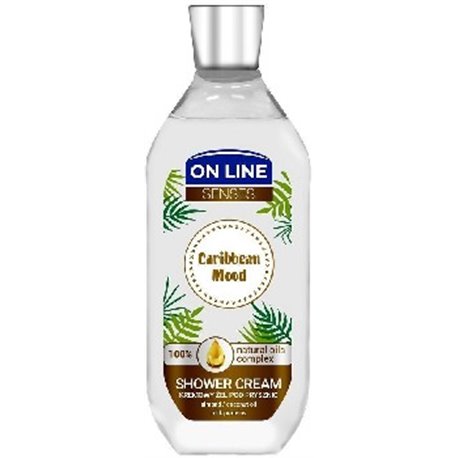 On Line kremowy żel pod prysznic Caribbean Mood 500 ml