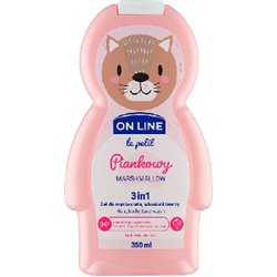 On Line Le Petit 3in1 Żel do mycia ciała włosów i twarzy piankowy 350 ml