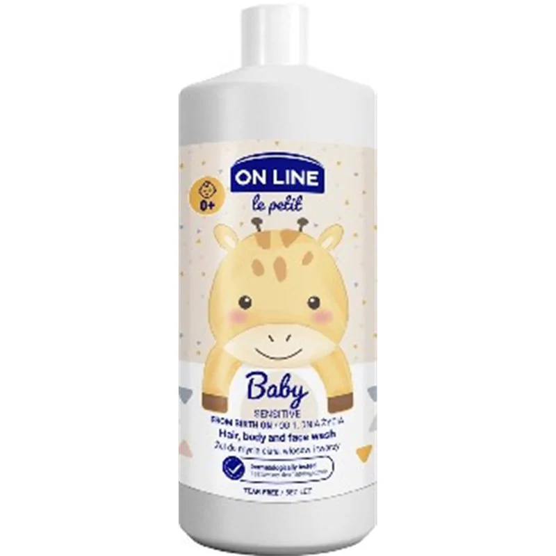 On Line Le Petit Baby żel do mycia ciała, włosów i twarzy 3w1 850ml