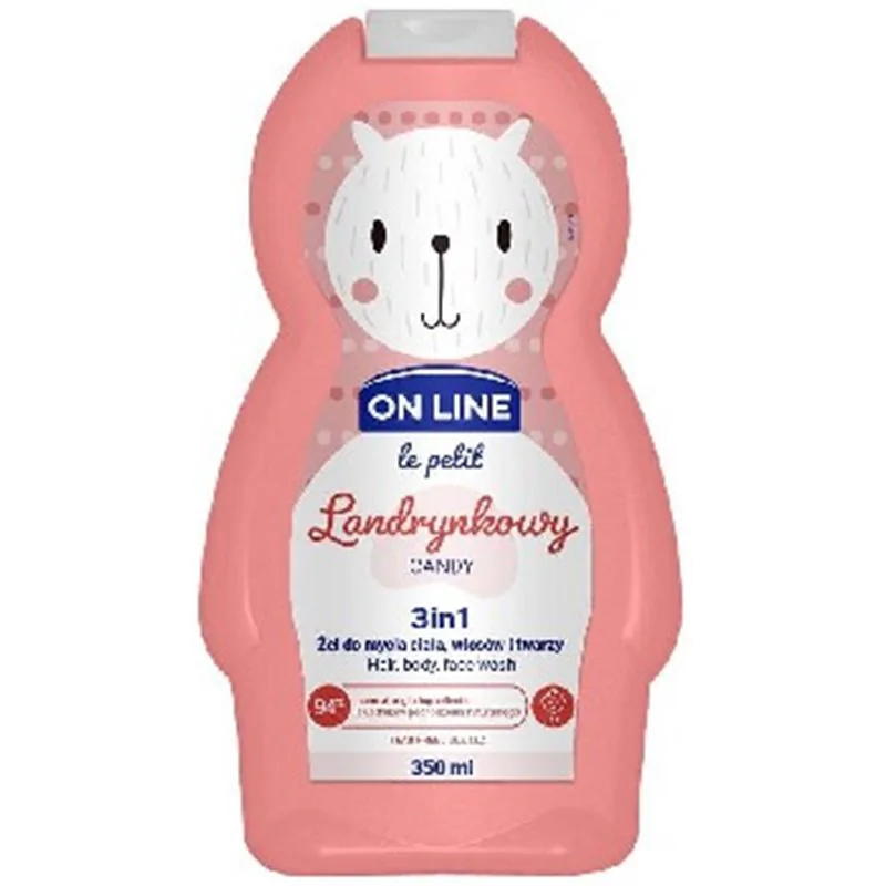 On Line Le Petit żel 3w1 landrynkowy 350ml