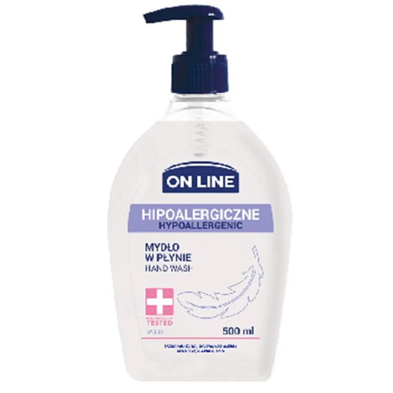 ON LINE Mydło Hipoalergiczne PURE 500 ml