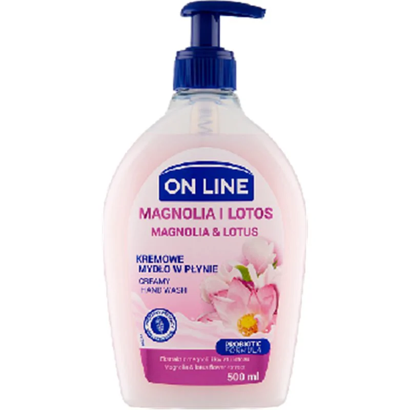 ON LINE Mydło Kremowe Magnolia&Lotos 500 ml