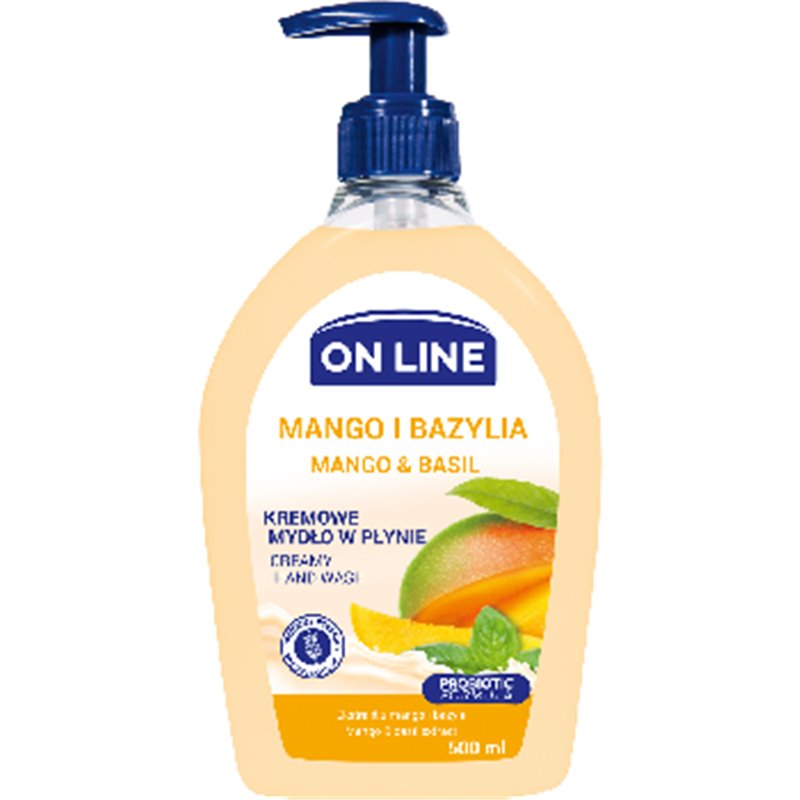 ON LINE Mydło Kremowe Mango&Bazylia 500 ml