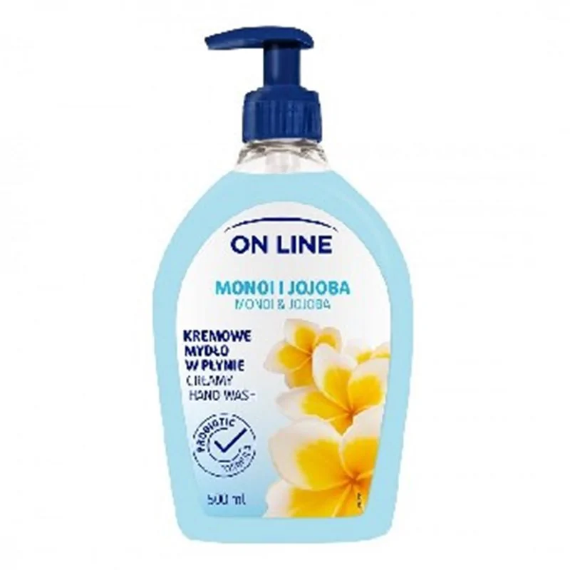 On Line mydło kremowe Monoi & Jojoba 500ml