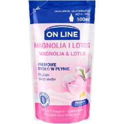 ON LINE Mydło REFILL Kremowe Magnolia&Lotos 500 ml