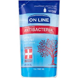 ON LINE Mydło REFILL z czynnikiem antybakteryjnym ORIGINAL 500 ml