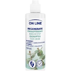 On Line Regenerate krem do stóp eukaliptus 190ml