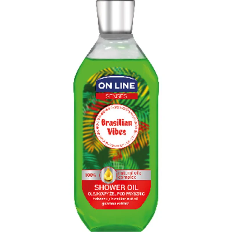 ON LINE SENSES Olejkowy żel pod prysznic Brasilian Vibes 500ml