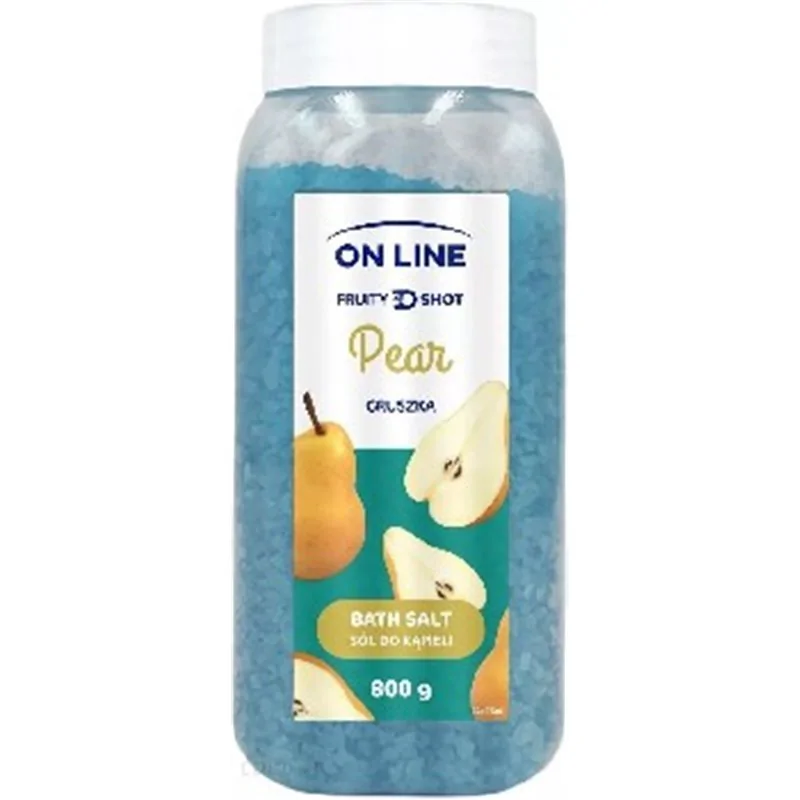 On Line sól do kąpieli fruti shot gruszka 800G