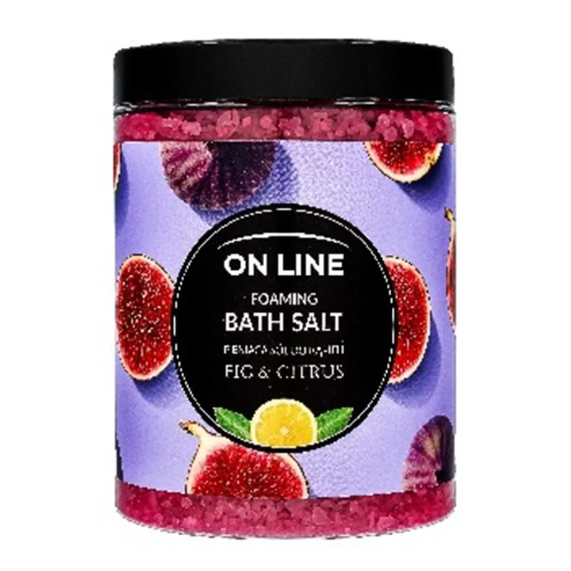 On Line sól do kąpieli pieniąca Fig & Citrus 1200G