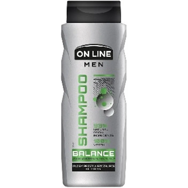 On Line szampon Men Czarna Rzepa 400ml