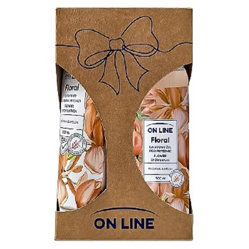 On Line Zestaw Floral Magnolia & Melon (Balsam do Ciała + Żel pod Prysznic)