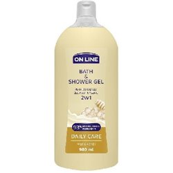 On Line żel i płyn do kąpieli 2w1 Daily Care 980ml