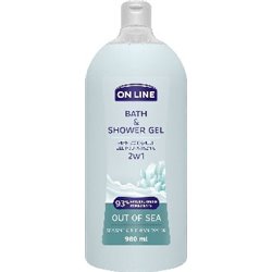 On Line żel i płyn do kąpieli 2w1 Out of Sea 980ml