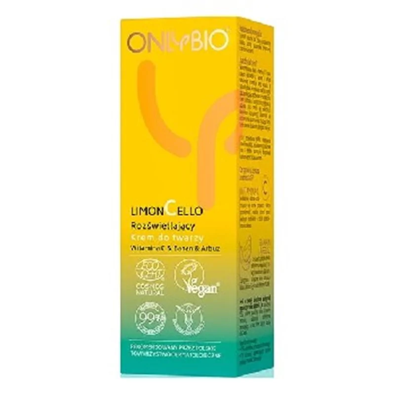 Only Bio Limoncello rozświetlający krem do twarzy 50ml