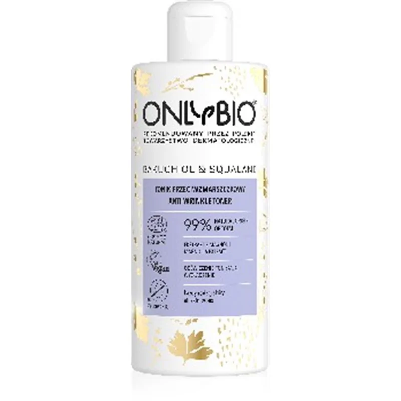 ONLYBIO BAKUCHIOL & SQUALANE TONIK PRZECIWZMARSZCZKOWY 300ml