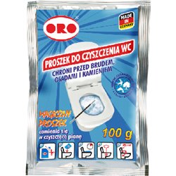 Oro pianotwórczy proszek do czyszczenia WC 100g