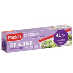Paclan Woreczki z zamkiem 3 l 15 sztuk
