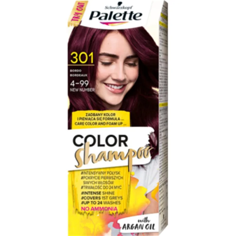 Palette Color Shampoo Szampon koloryzujący Bordo 301