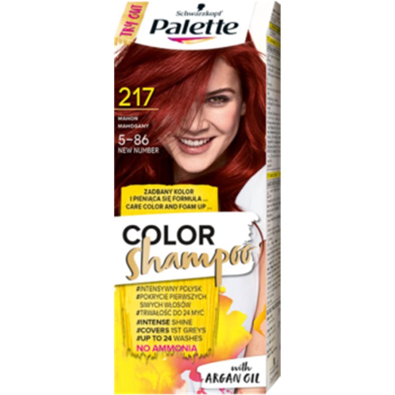 Palette Color Shampoo Szampon koloryzujący Mahoń 217