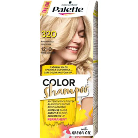 Palette Color Shampoo Szampon koloryzujący Rozjaśniacz 320