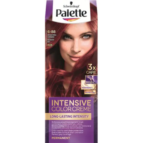 Palette Farba do włosów Intensive Color Creme Intensywna Rubinowa Czerwień R15 6-88