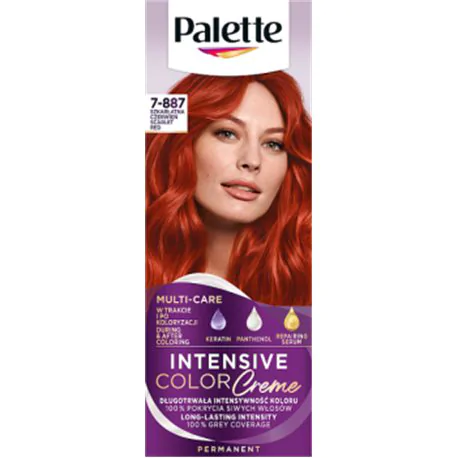 Palette Intensive Color Creme Farba do włosów szkarłatna czerwień RV6 (7-887)