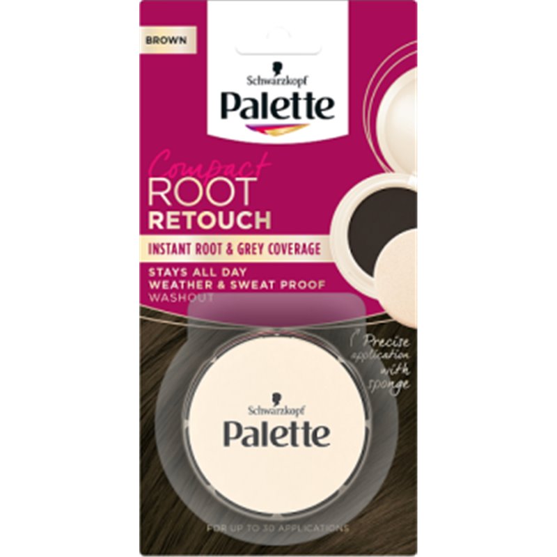 Palette Root Retouch Korektor do maskowania odrostów w pudrze 4.0 Brąz 3 g