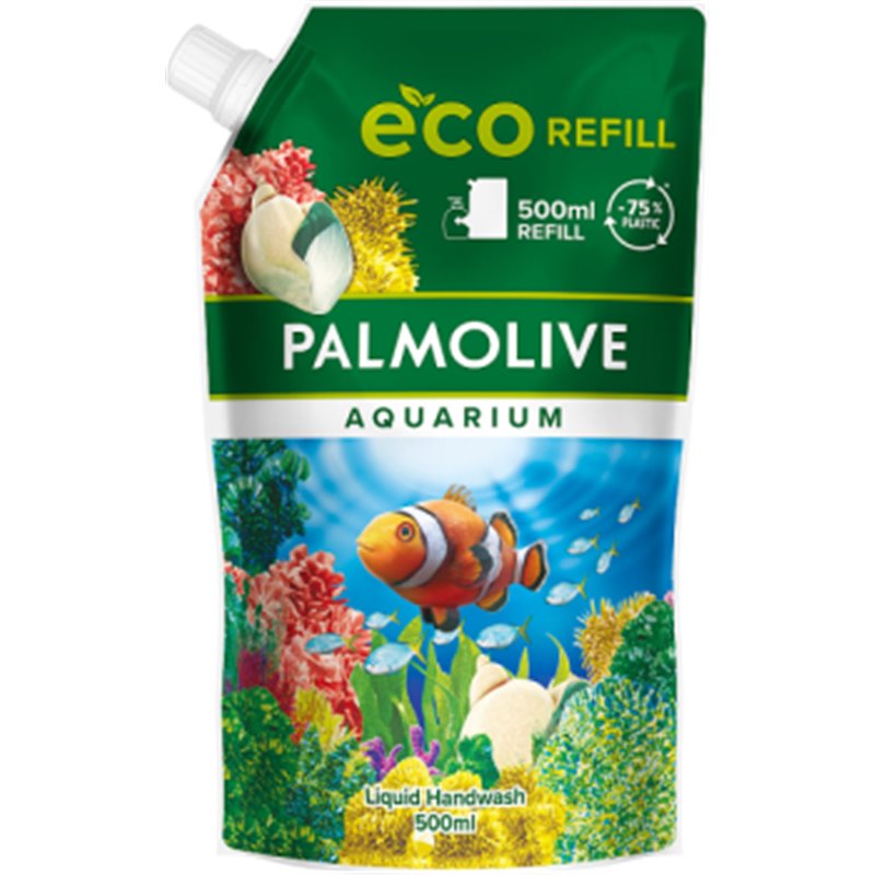Palmolive Aquarium Mydło w płynie do rąk zapas 500 ml