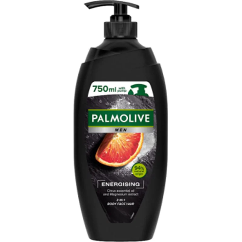 Palmolive Men Energising Żel pod prysznic 3w1 750 ml