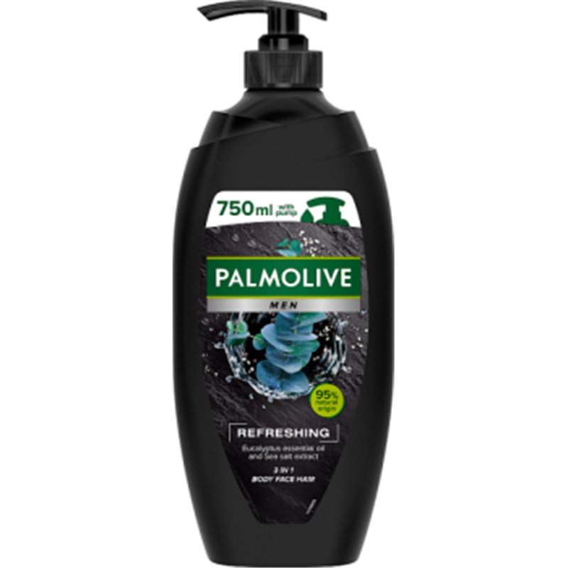 Palmolive Men Refreshing Żel pod prysznic 3w1 750 ml