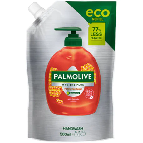 Palmolive Mydło w płynie Hygiene-Plus z propolisem zapas 500ml