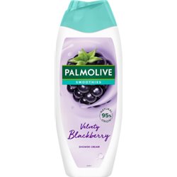 Palmolive Smoothies Aksamitna jeżyna z mleczkiem nawilżającym, kremowy żel pod prysznic 500 ml