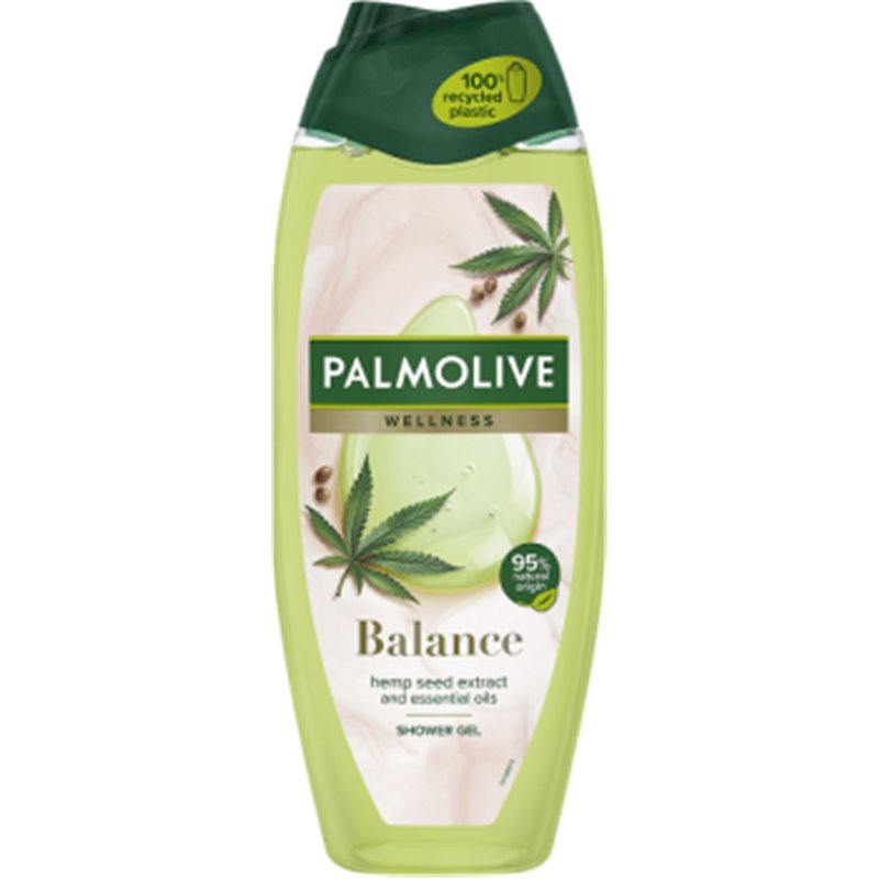 Palmolive Wellness Balance żel pod prysznic z ekstraktem z nasion konopii 500ml