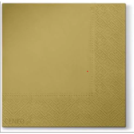 PAW serwetki monocolor złota SDl552409