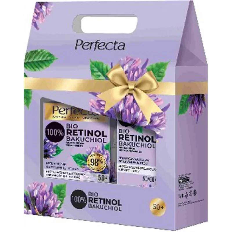 Perfecta Bioretinol zestaw krem 50+ + krem pod oczy