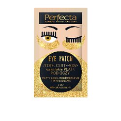 Perfecta Eye Patch płatki pod oczy Złote Glitterowe