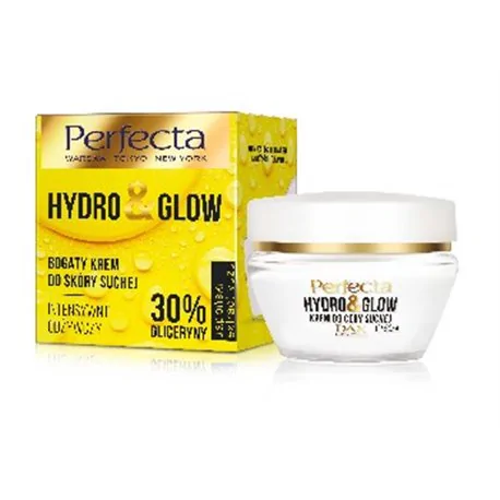 Perfecta Hydro Glow nawilżający krem do cery suchej 50ml