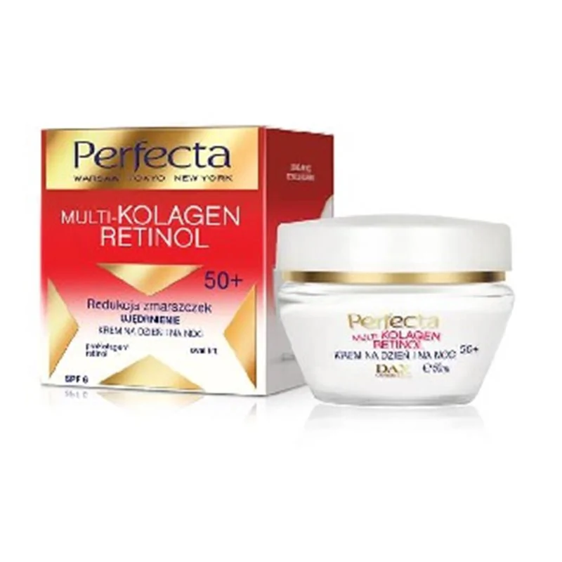 Perfecta Multi-Kolagen Retinol 50+ Ujędrnienie Krem na dzień i na noc 50 ml